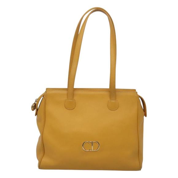 Dior CD Yellow Leather tote - Picture 1 of 10